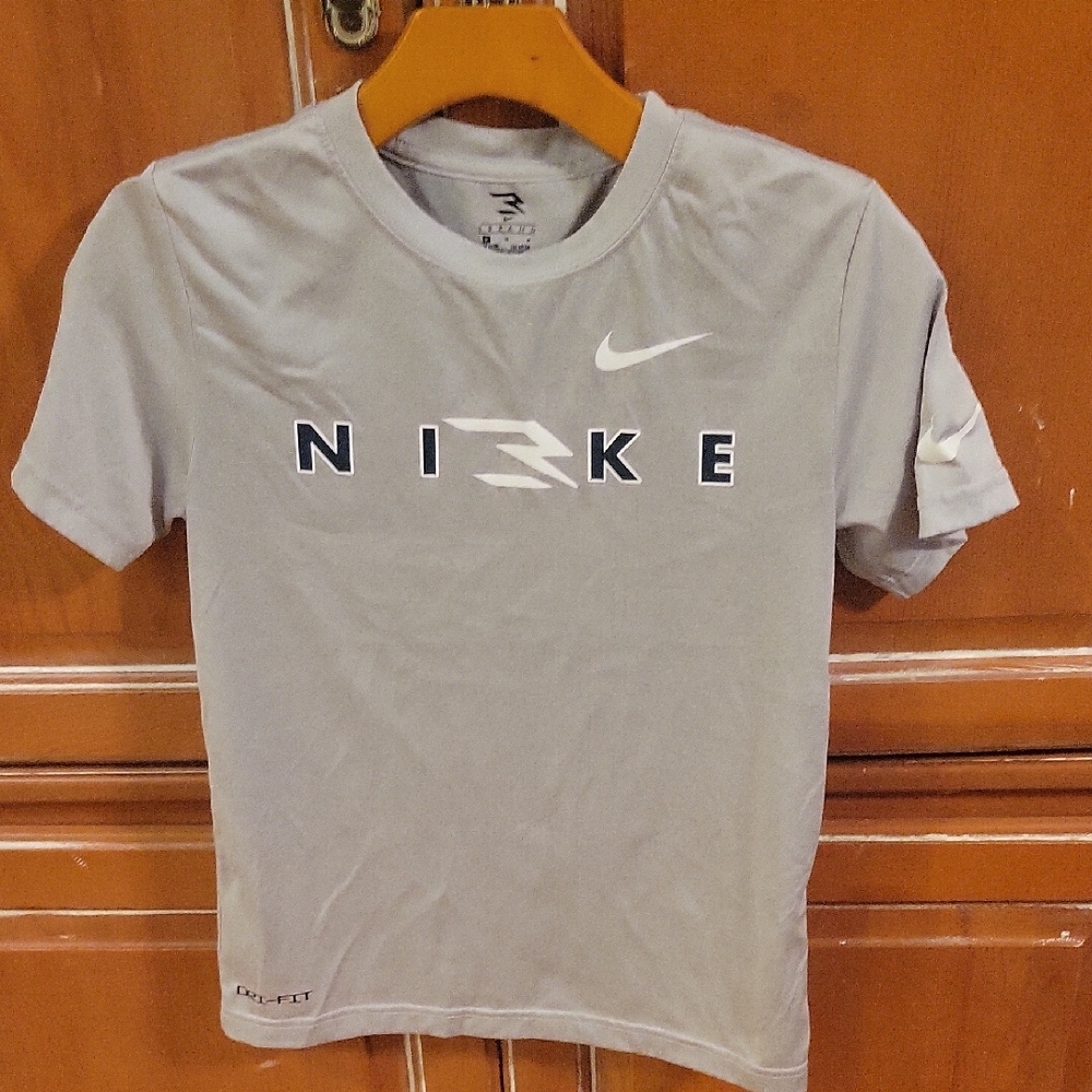 Nike Light Gray Dri-FIT Tee